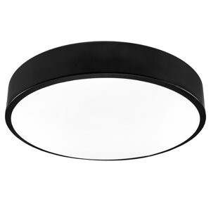 Plafond LED povrchová montáž 24W 4000K CRI>85 HOUSTON čierna 30cm