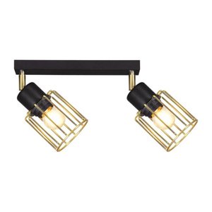 Lamelové stropné svietidlo 2xE27 K-4781 zo série TROY GOLD KAJA