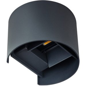LED REKA fasádne svietidlo Graphite UP & DOWN 7W 380lm 4000K Neutral IP54 Kanlux