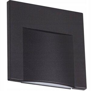 LED schodiskové svietidlo Erinus L 0,8W 3000K Warm Black KANLUX