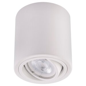 HALOGEN SURFACE ALUMINIUM WHITE SPOT TUBA 10cm pre LED GU10 Bellalux