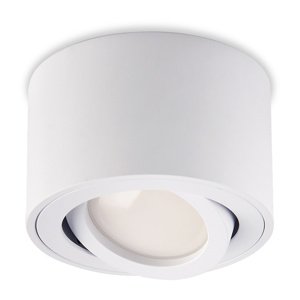 Povrchová montáž svietidla HALOGEN SPOT 50mm White Round Movable OH36S Kobi