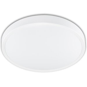 LED stropné svietidlo pre kúpeľňu Povrchová montáž 12W 4000K IP44 ZOE White 30cm
