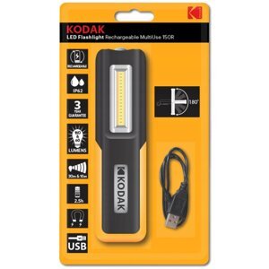 KODAK USB FLASHLIGHT MULTIUSE 150lm IP62 dobíjacia LED baterka