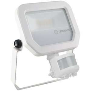 LED reflektor 10W 1100lm 3000K IP65 biely so senzorom pohybu a súmraku LEDVANCE Floodlight